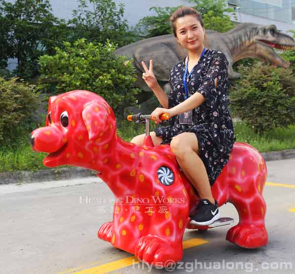 華龍藝術卡通動物電瓶跑跑車